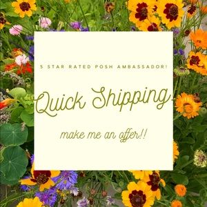 Five ⭐️⭐️⭐️⭐️ Rated Posh Ambassador! make me an offer!